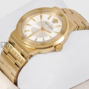 All Yellow Gold With White Dial Ladies Watch