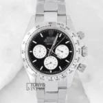 Chronograph 40 Silver with Black Dial