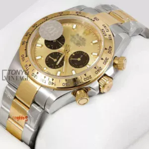 Chronograph 40 Two-Tone Yellow Gold Dial Watch