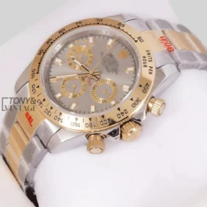 Chronograph 40 Two Tone Yellow Gold Gray Dial