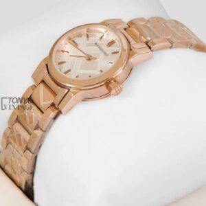 ROSE GOLD WITH SILVER DIAL LADIES WATCH