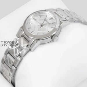 SILVER WITH WHITE DIAL LADIES WATCH