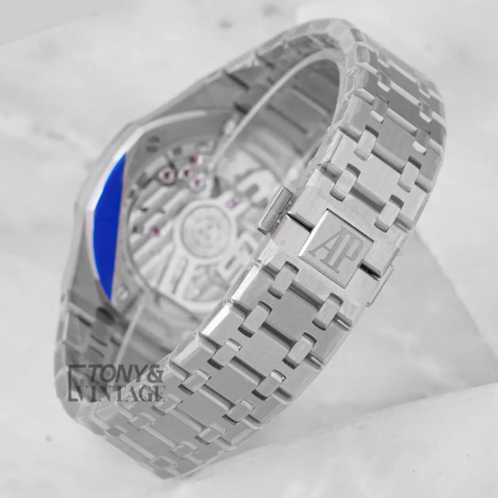 Silver Premium Green Dial PPF Automatic Watch - Image 3