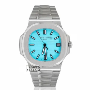 Silver Super Clone Watch in Tiffany Blue