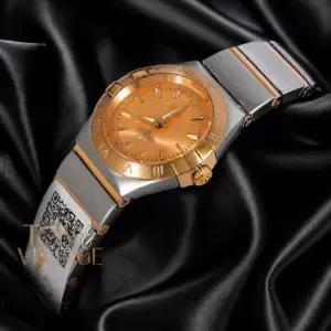 Two Tone Yellow Gold With Dial Ladies Watch