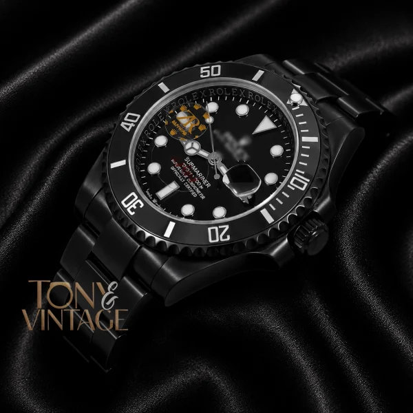 All Black Dial Automatic Watch