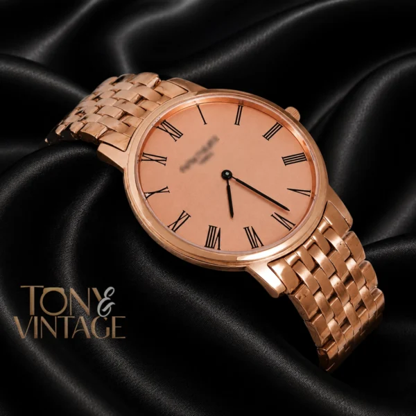 All Rose Gold Watch with Dial and Chain 2 copy
