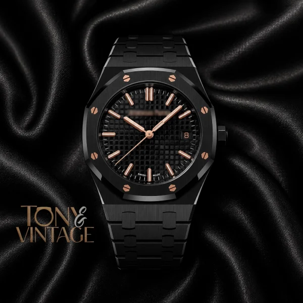 Audemars Piguet Replica Royal Oak 77350CE.OO.1266CE.01 Black Ceramic 1 copy