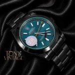 Black Sky Blue Dial Automatic Watch
