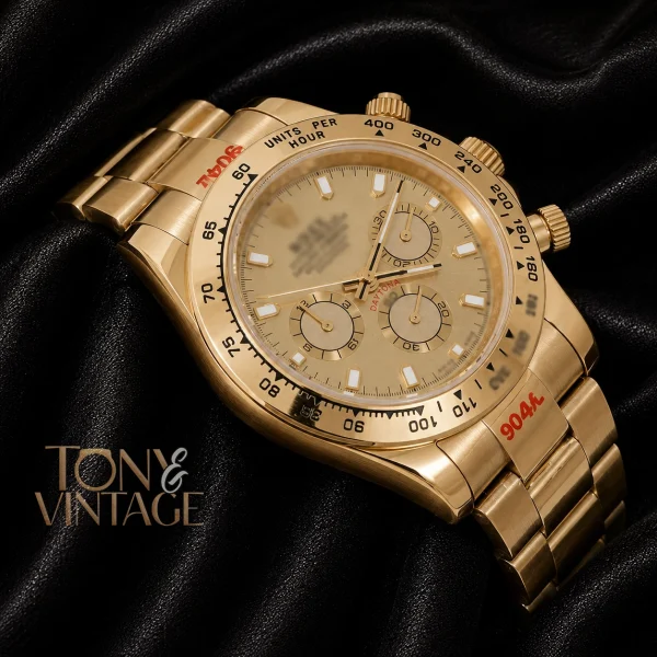 Chronograph 40 All Yellow Gold Dial2 copy