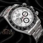 Chronograph 40 Silver White Dial & Bezel