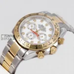 Chronograph 40 Two Tone Yellow Gold White Dial