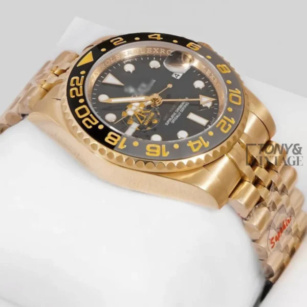 GMT 40 Yellow Gold Black Dial & Bezel