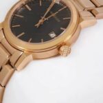 ROSE GOLD WITH BLACK DIAL LADIES WATCH