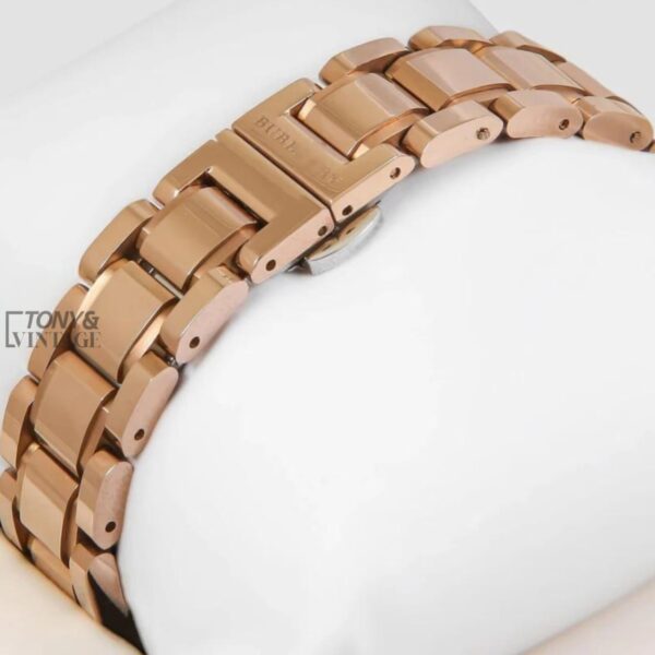 ROSE GOLD WITH BLACK DIAL LADIES WATCH
