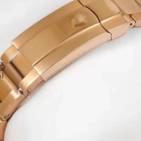 Rose Gold Charcoal Grey Dial Automatic Watch