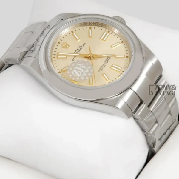 Silver Cream Dial Automatic Watch