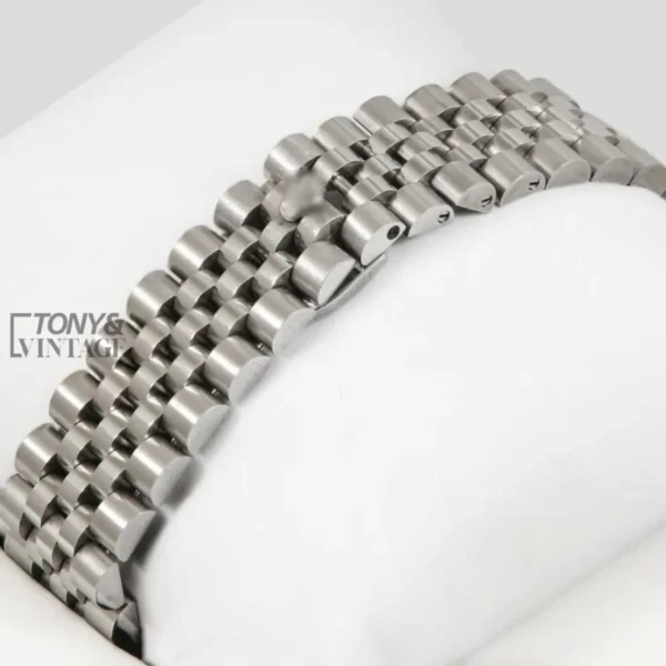 Silver Green Dial Automatic Watch