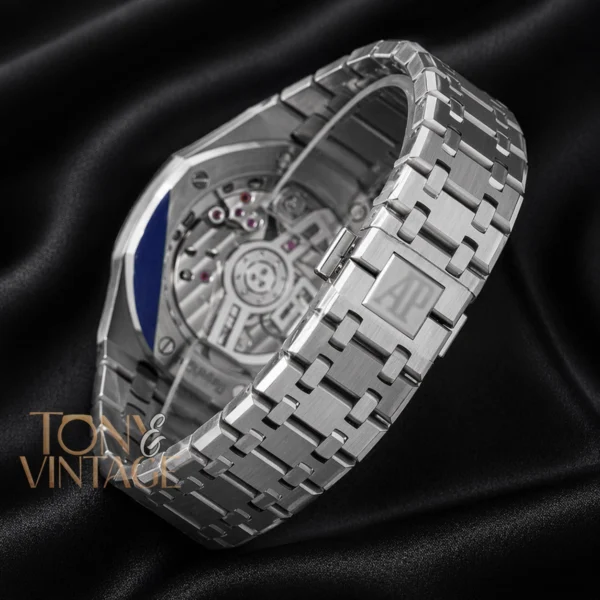 Silver Premium Black Dial PPF Automatic Watch