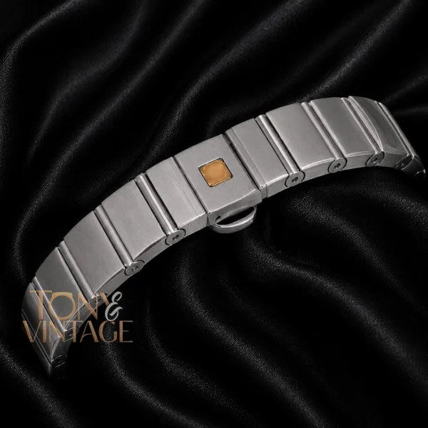 Silver With White Dial Ladies Watch