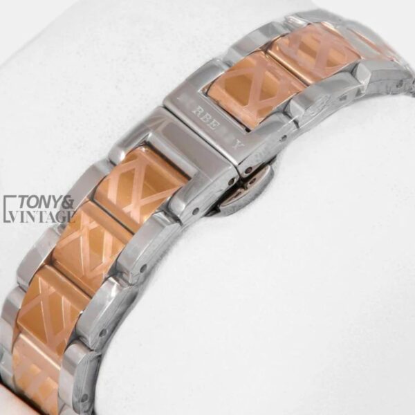 Two Tone Rose Gold With Bownn Dial Ladies Watch