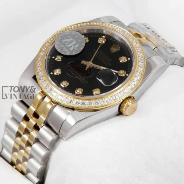 Two-Tone-Yellow-Gold-Black-Dial-Stone-Bezel-Numeral-Automatic-Watch1.webp