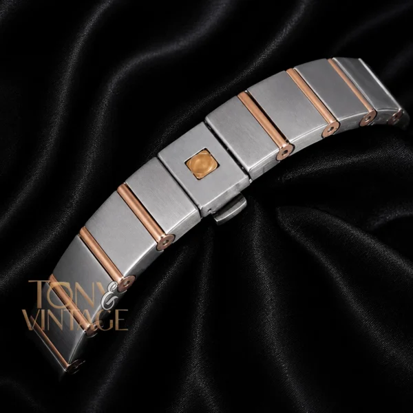 Two Tone Yellow Gold With Dial Ladies Watch