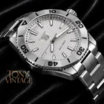 All Silver Automatic Watch with Dial