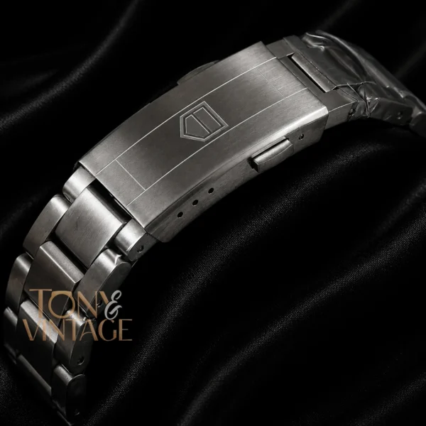 All Silver Automatic Watch with Dial