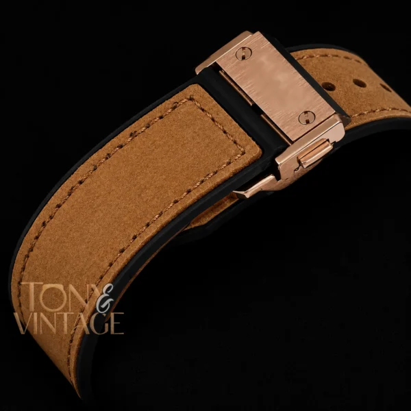 Rose Gold Automatic Watch with Arabic Index